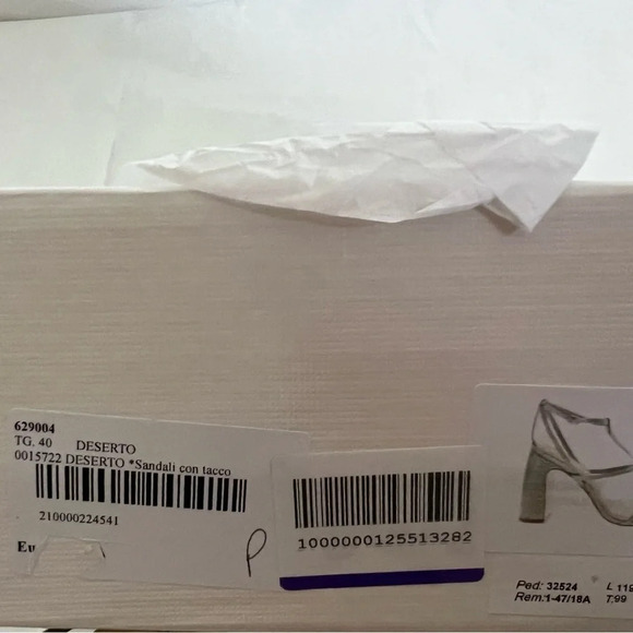 Cartechini Collections Womens Light Blue Slingbacks Size 9 US 40 EU NWT - Picture 11 of 11